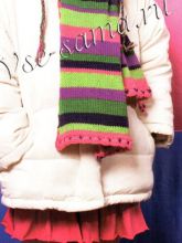 Шарф, шапочка и гетры