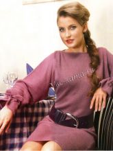 Сиреневое платье, фото