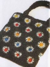 Сумка с маргаритками