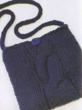 Сумочка с узором - Жгут