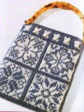 Сумочка со снежинками