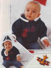 Жакет с рыбками