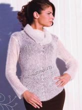 Комбинированный свитер