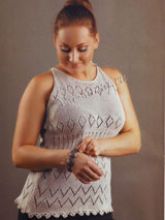 Ажурный топ с американской проймой