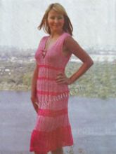 Платье розового цвета