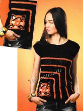 Черный топ, фото