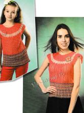 Коралловый топ, фото