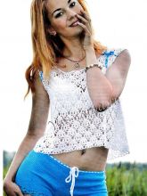 Комплект - шорты и топ, фото модели