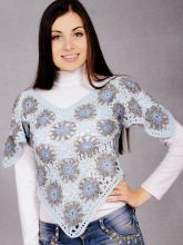 Топ-кофточка из элементов, фото