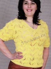 Топ желтого цвета, фото