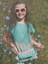 Туника, сумочка и повязка на голову