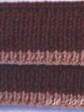 Двухслойная резинка 1x1