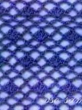 Сетка и веерочки крючком, фото