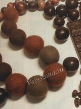 Валяем аппетитные бусы, фото