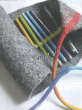 Стильный валяный пенал, фото