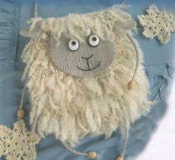 Сумка-карман - Веселая овечка, фото