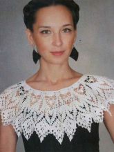 Воротник крючком - Соблазн, фото