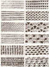 рисунки вязания узоров