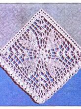 узор Кружево с квадратным мотивом, фото