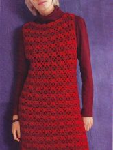 Ажурное платье