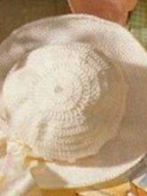 Белая шляпка