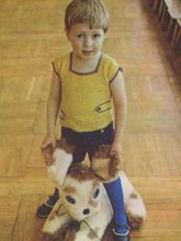 Безрукавка из ниток ирис