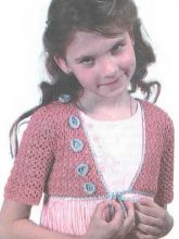 Болеро с цветочками