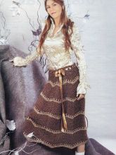 Юбка в стиле 70-х