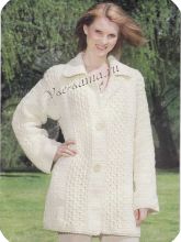 Кардиган - Магия рельефных узоров