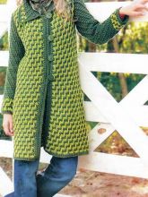 Пальто - Эффект диагонали