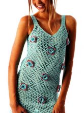 Платье с цветочками