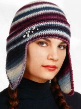 Шапка с ушками