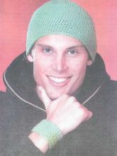 Шапочка и напульсник, фото