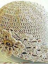 Шляпка с загнутыми полями