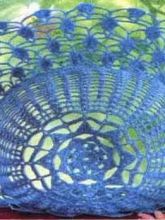 Синяя шляпка