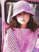 Сиреневая шляпка