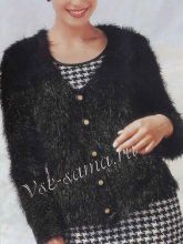 Черный жакет