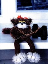 Игрушка - Кот с длинными лапами