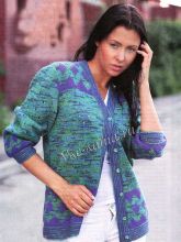 Жаккардовый жакет