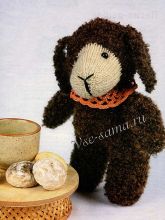 Овечка спицами