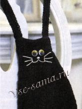 Сумочка Черная кошка