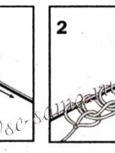 Вязаный наборный край