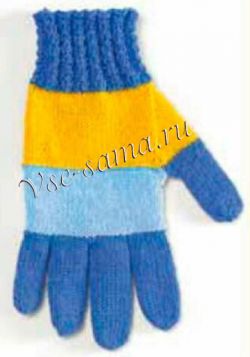 Базовый курс вязания перчаток, фото