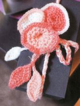 Декор с цветами для подарочной коробки, фото