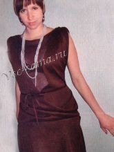 Платье на машине