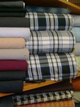 Плиссировка разных видов тканей, фото