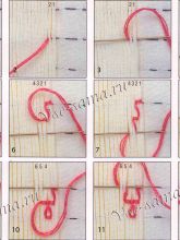 Фламандский шов - двойной