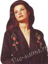 Тамбурный шов - вертикальный