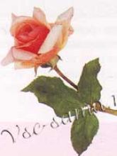 Узелок «рококо» - роза