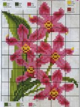 Открытка - Схема для вышивания крестиком